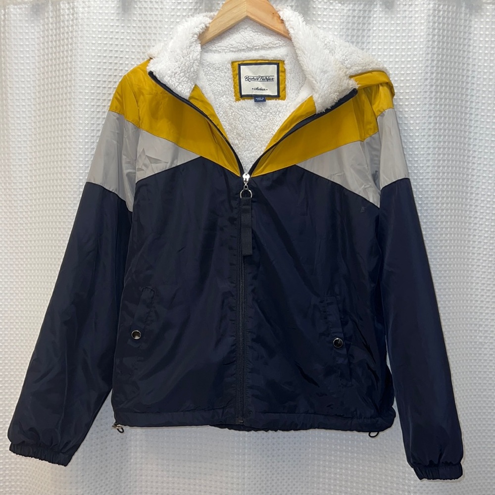 Reserved Fairfax fleece lined Windbreaker